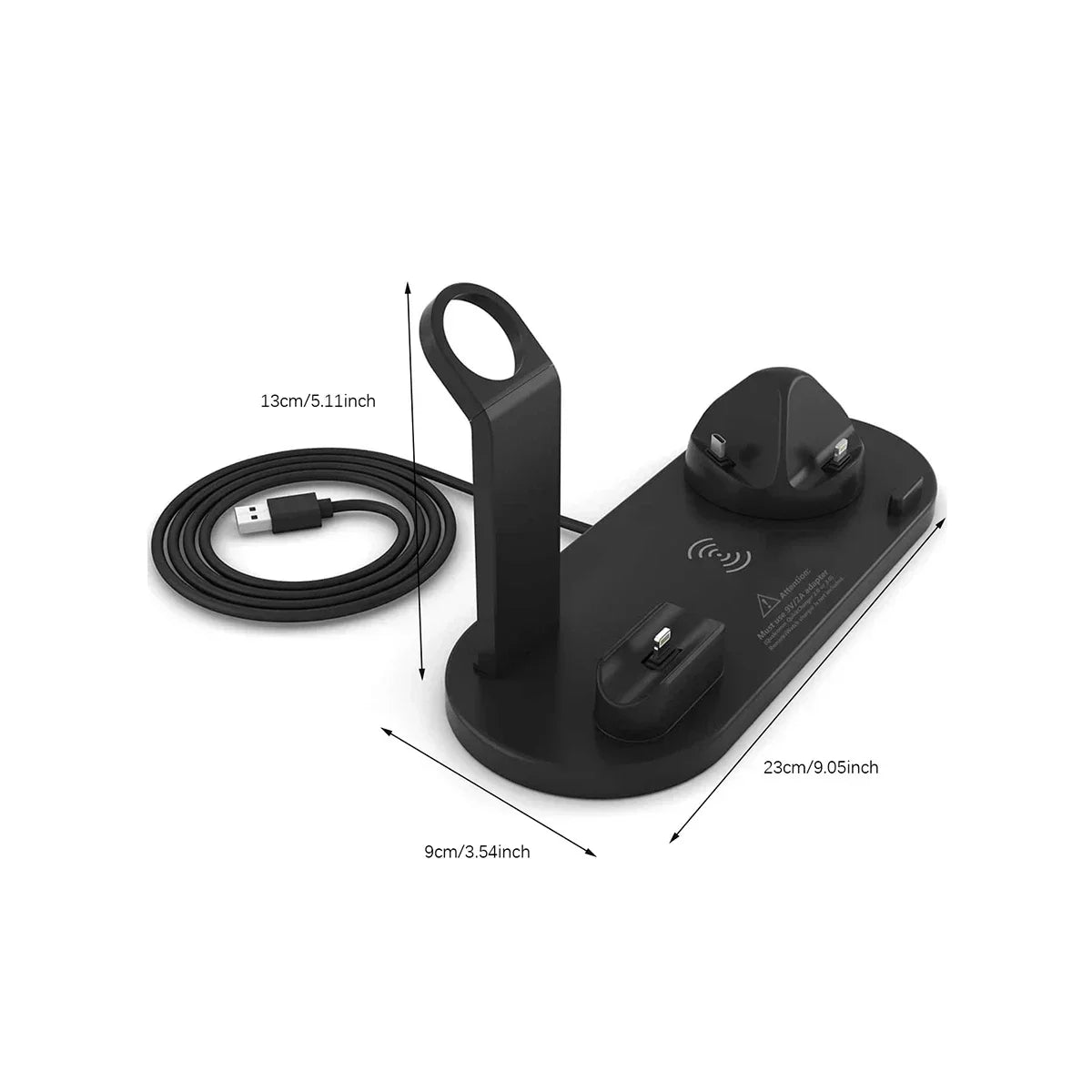 Estación de Carga 7 en 1 para iPhone, AirPods, Apple Watch y Más – Carga Rápida